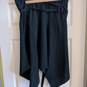 Suzy Shier Asymmetrical Black Skirt